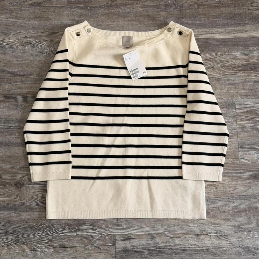 Hm Boat Neck Jumper In A